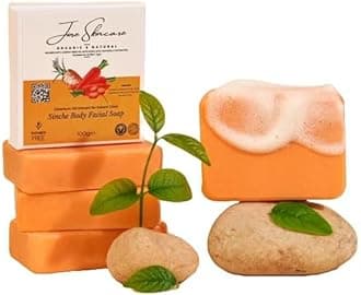 Sinche Body Soap Natural & Nourishing 100 * 4 Grams Gentle Cleanse & Moisturize with Herbal Extracts Suitable for All Skin Types Each 100 Gramm collagen overnight soap 4 pc
