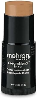 Mehron Makeup CreamBlend Stick - Foundation (.75 oz) (LIGHT TAN)