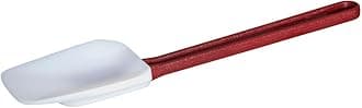 Winco Spoon Silicone Spatula, 10-Inch,White, Medium