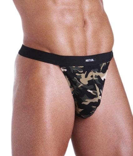 Hustler Fundies Thong Camo