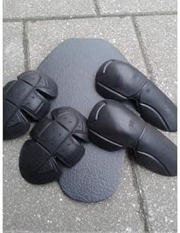 Bikers Gear Australia Protective Kevlar Lined Denim Motorcycle Biker Jacket with Removable CE 1621-1 Armour, Black, Size 3XL