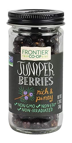 Frontier Whole Juniper Berries, 1.28 Ounce (3 Pack)
