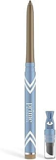 PRIME PROMETICS PrimeEyes Glide Eyeliner for Mature Women – Waterproof, Long-Stay and Mess-Proof – Gel Creme Texture, Discreet Sharpener and Effective Smudger (Golden Metallic)