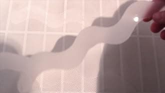 Secopad Anti Slip Shower Stickers, Adhesive Decals Safety Strips with Scraper for Bath Tub, Shower Floor, Stairs, 24 Pieces (Pink)