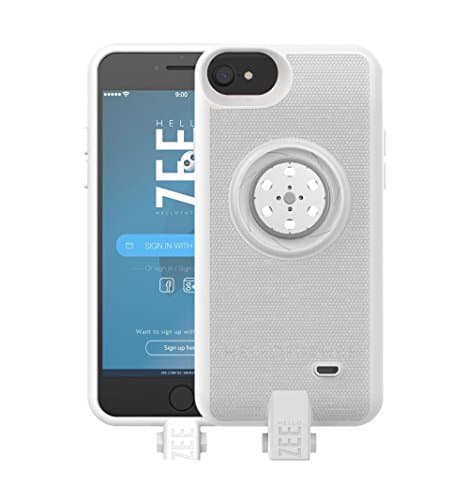 Battery case iPhone 6/6s/7/8- with Built-In 128GB Memory+Battery 2600mAh+Wireless Charging - White (Apple Certified)