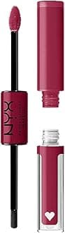 NYX PROFESSIONAL MAKEUP Shine Loud High Shine Lip Colour, Goal Getter 16, 25 Gm