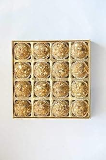 Dessert Drama by Kesar Sweets | Immunity Booster Vedic Laddu (500 gm) | Healthy Sweets Indian Mithai Laddoo