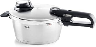 Vitavit Premium Pressure Cooker with Steamer Insert, 3.7 Quart