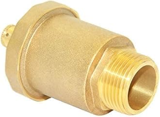 Beduan Brass 10500-VE Automatic Float Valve, 3/8" Male Thread Air Release Valve Air Bleeder Valve Vent Valve