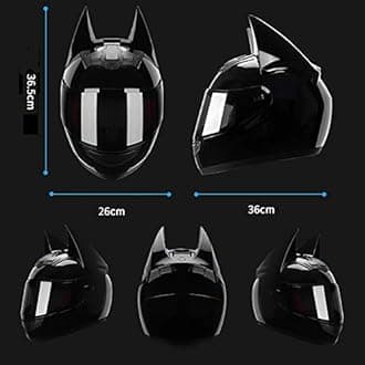 DYOYO Motorcycle Full Face Helmets ECE Approved Motorbike Racing Crash Helmets with Dual Visors Anti-fog Personality Helmet for Men Women Adult 54~62CM