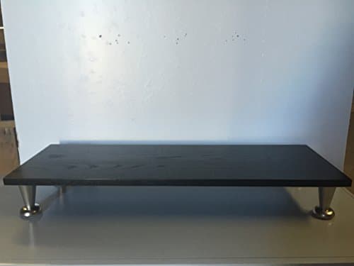 Oak Design Corporation Tv Riser Stand in Solid Oak 36" Wide with Pillar Legs