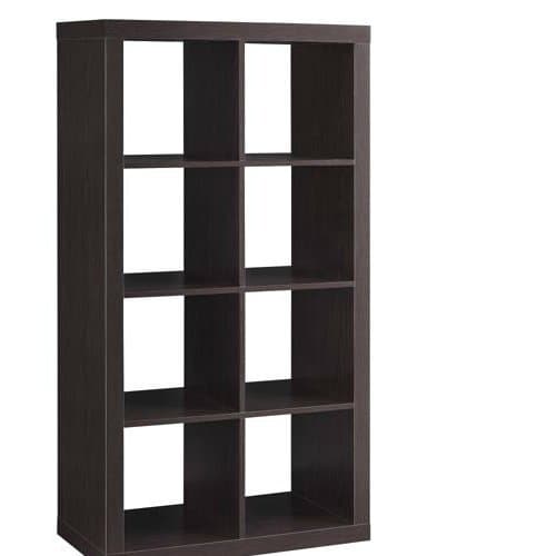 Better Homes and Gardens 8-Cube Organizer, Espresso