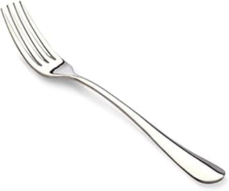 Vague Plano Stainless Steel Dessert Fork Silver,3-Piece,Silver