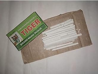 Tiger Thin Slate Pencils 400G|White