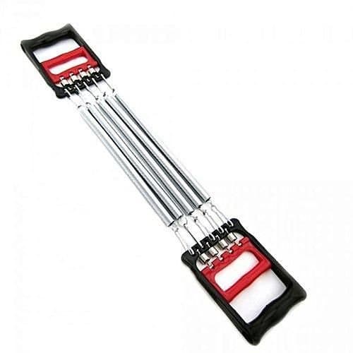 OnlineWorld Heavy Duty 5 Spring Chest Expander & ABS Exercise Gym Equipment