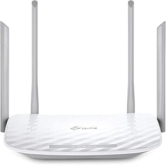 TP-Link AC1200 WiFi Router (Archer A54) - Dual Band Wireless Internet Router, 4 x 10/100 Mbps Fast Ethernet Ports, EasyMesh Compatible, Support Guest WiFi, Access Point Mode, IPv6 & Parental Controls