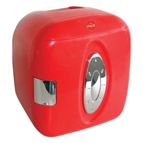 Koolatron Coca-Cola 9-Can Capacity Mini Fridge in Red