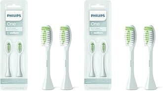 Philips One by Sonicare, 2 Brush Heads, Mint Light Blue, BH1022/03 (Pack of 2)