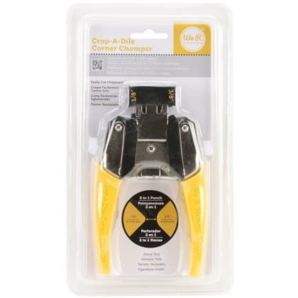 CORNER CHOMPER CORNER ROUNDING TOOL, 1/8” AND 3/8” (YELLOW)