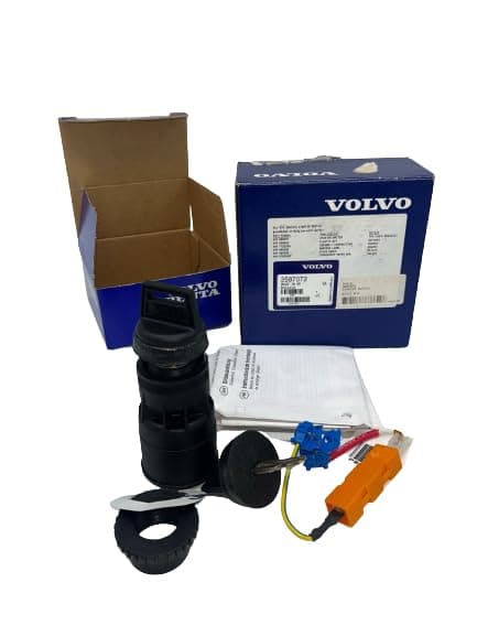 Volvo Penta 3587072 Starter Switch Kit Switch - 2 Identical Keys Fits D3 D4 V6 D8 D9 D13 D16 D2 D12D D1 Genuine OEM