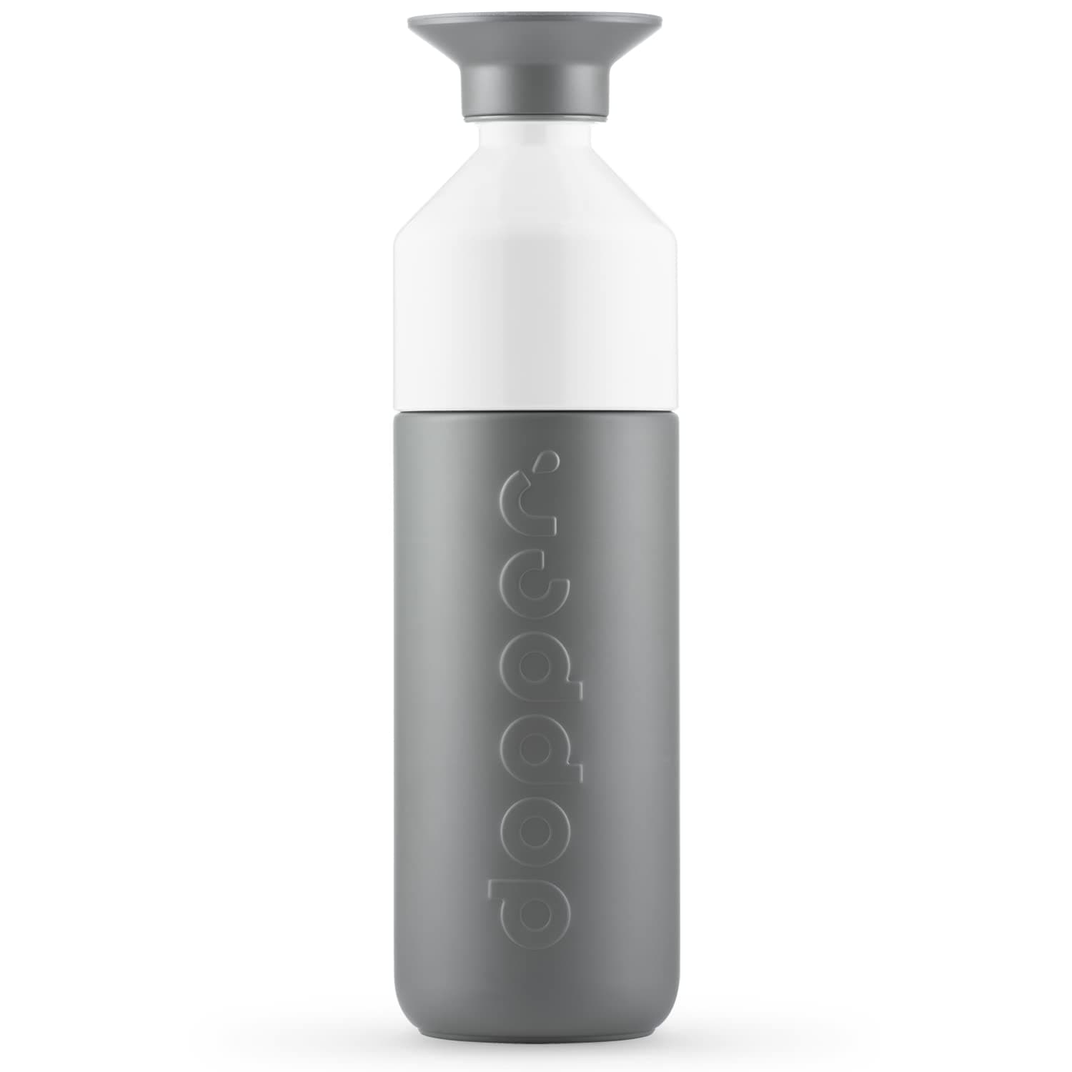 Insulated Bottle, 17 oz, Glacier Grey