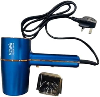 VLTAVA Hair dryer 1800W Professional Hairdryer 2 Speed 3 Heat Setting, Fast Drying Salon Blow Dryer with Diffuser