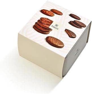 Box of 24 Pieces Les Cookies | Dark Chocolate, Lemon & Praline Cookies Dipped in Milk Chocolate | Luxury Chocolate Treats with Hazelnuts | Ideal Gift