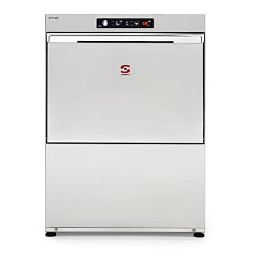 Sammic X-50BD (1302114) X-TRA Front Loading Dishwasher with Built-In Water Softener and Drain Pump, 500 mm