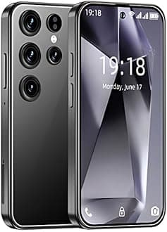 S25 Ultra Mini Mobile, Small Finger Size Smartphone, 4 inch size, 8 GB RAM, 512 ROM, Small Pocket Size Phone, Triple HD+ Dynamic AMOLED Super Speed Dual Pixel 50MP, Black