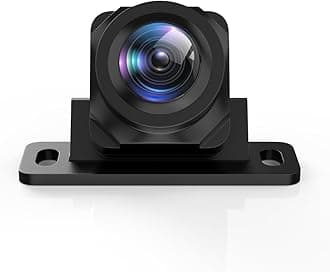 DUDUAUTO HD AHD 1080P Night Vision Front Rear View Camera Lens, Waterproof, 11.48 Feet Cable for Android Radio (Front Camera)