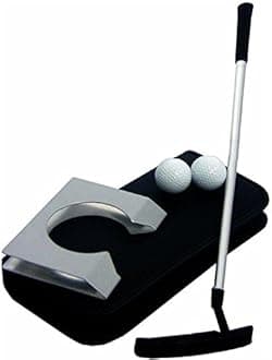 BW Indoor Golf Set - Executive Complete Indoor Golf Putter Set with Ball Hole-Cup. Practice at Home, in Your Office or Entertain Your Guests in a New Way