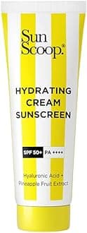 Sunscoop Hydrating Sunscreen | SPF 50+, PA++++ | Mineral Oil & Petroleum Free | Hydrating | Non-Comedogenic | No white cast | 6gm