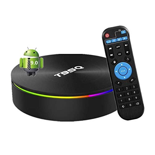 Android 9.0 TV Box, Smart Box 4GB RAM 32GB ROM Network Set Top Box Amlogic S905X2 Quad-core Cortex-A53 Support 2.4G/5G Dual Band WiFi 100M Ethernet/Bluetooth 4.1/H.265 Decoding/4K HDR
