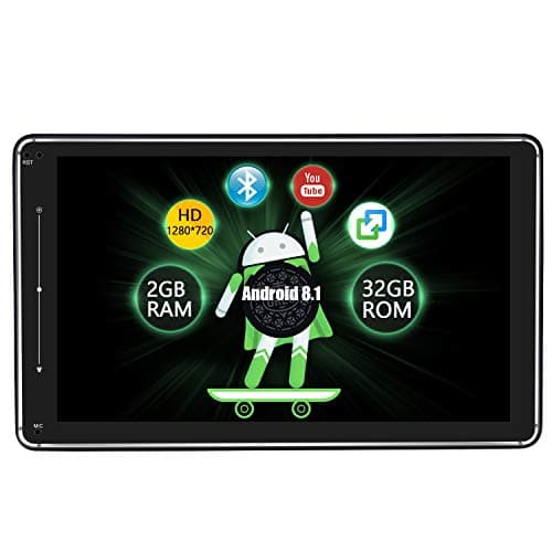 Joying Single Din 10.1 inch Android 8.1 2GB+32GB with DSP/Easyconnect/1280×720 Resolution/Fast Boot/SPDIF