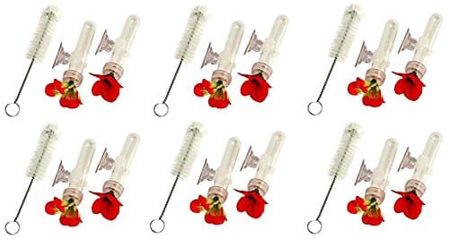 Hummingbird Feeder, Window Mount or Handheld, 0.5-oz.