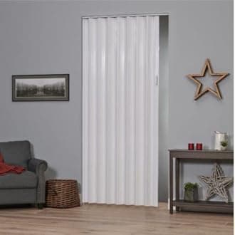 PVC Folding Door (Sliding Door) (Marble, W100CM x L220CM)