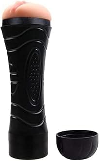 New Handle Massager | Stress Relief For Man | Power By 3AA Battery Low Ast Mode | Cup Massager | BLACK |