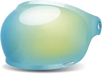BELL Bullitt Bubble Face Shield (Brown Tab) (Gold Iridium)