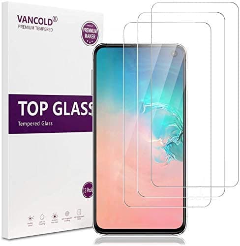 Samsung Galaxy S10e Screen Protector, 5.8 inch (3 Pack) HD Clear Tempered Glass Screen Protector for Samsung Galaxy S10E 2019