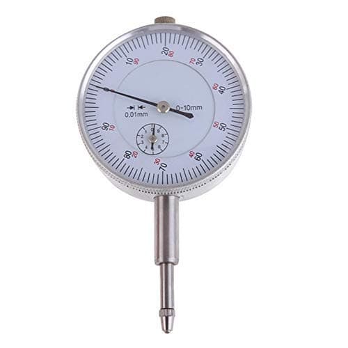 Metric Dial Test Indicator, 0-10mm 0.01 Dial Indicator DTI Clock Gauge Measuring Instrument Tool