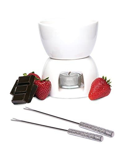 Wild Eye Designs Fondue Set, White