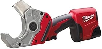 Milwaukee C12PPC-0 M12 Cordless PEX Pipe Cutter Body Only, Red-Black-Silver