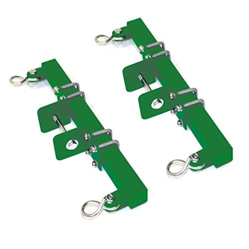 DreamController Heavy Duty Metal Swing Set Brackets and Hardware-Set of 2 for Backyard Horse Glider-Kids Swing Set Accessories Outdoor-playset Accessories Outdoor Swing Sets Lifetime Swing Hanger Kit