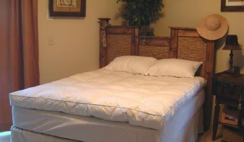 FULL SIZE DOWN MATTRESS-Feather Bed/DOUBLE/Topper/Pad Willow Highlands