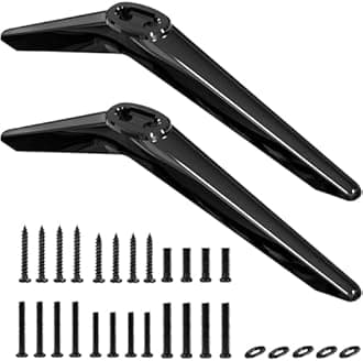 Base Stand for TCL Smart Tv - 32in 40in 43in 48in 49in 50in 55in 65in 75in 85in 32S321 32S325 32S327 32S305 32S301 32S303 32S4610R 32S3850 32S3850A 32S3850B 32S3850P 32FS4610R 32S800 with Screws