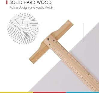 MEEDEN White Board Drafting Table and Stool Set, Height Adjustable Artist Wooden Stool, Art Craft Table, Tilting Drawing Desk, Artist Desk for Writing, Reading, Artwork