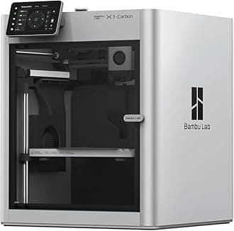 BambuLab X1 Carbon 3D Printer high Speed, Al Driver with LAN WAN Dual Printing DIY, 256 × 256 × 256 mm³.