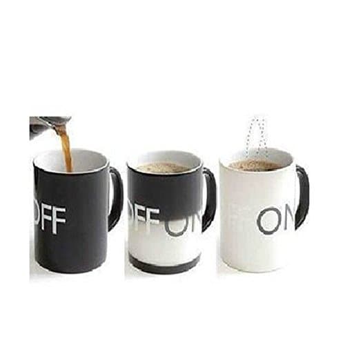 On Off Temperature Controlled Mug Heat Sensitive Mug