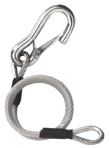 BRINKS 3020-041-2T 40'' Safety Cable with Snap Hooks (Pair) Class III