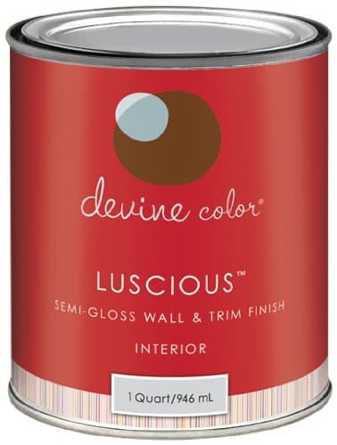 Devine Blade, Cool Grasses & Evergreens Collection, Devine Color Interior Paint, Luscious Semigloss, 1-Quart